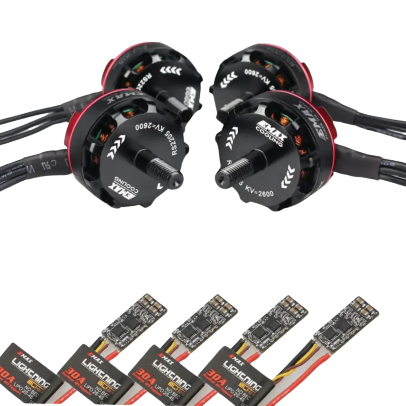 EMAX RS2205 2-4S Race Spec 2600KV Brushless Motor Kit - Image 2